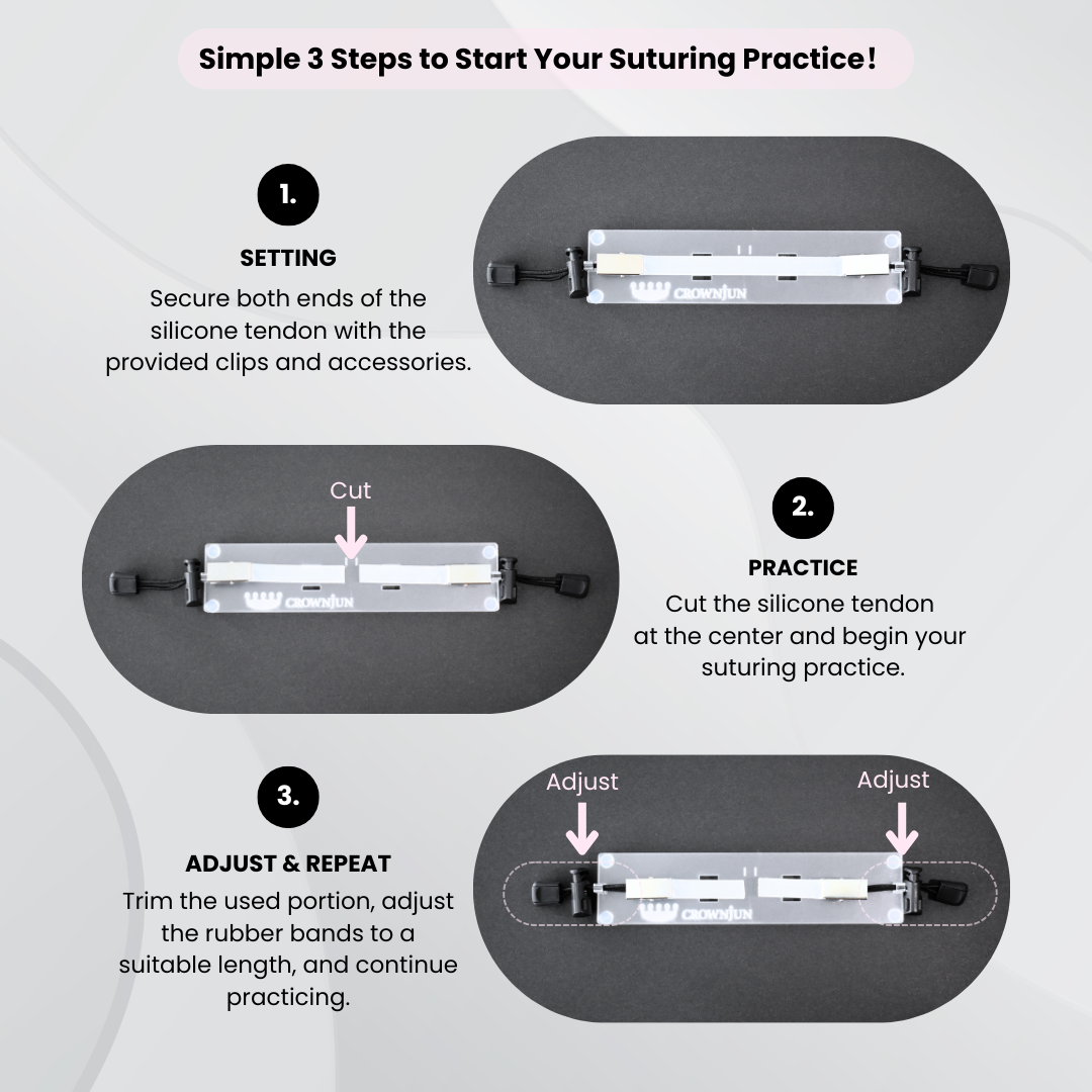 TSUGE LOOPED SUTURE TRAINING KIT (TLSTK01)