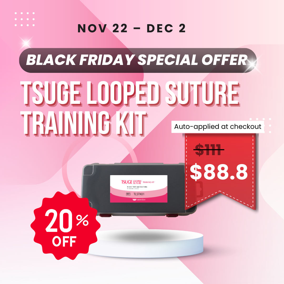 TSUGE LOOPED SUTURE TRAINING KIT (TLSTK01)