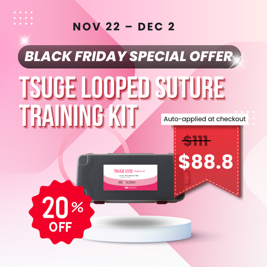 TSUGE LOOPED SUTURE TRAINING KIT (TLSTK01)